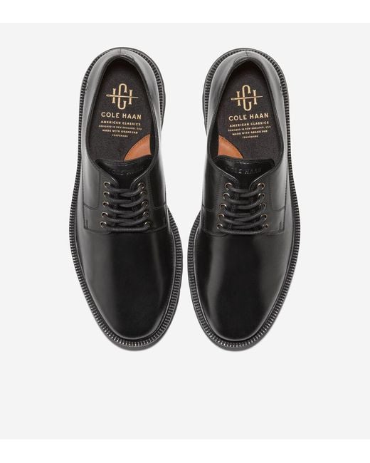 Cole Haan Black Men's American Classics Plain Toe Oxfords for men