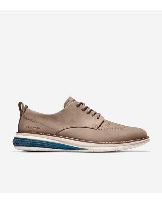 Cole Haan Brown Men's Øriginalgrand Energyweave Perforated Plain Toe Oxfords for men