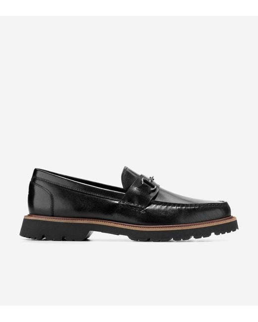 Cole Haan Black Men's American Classics Bit Loafers for men