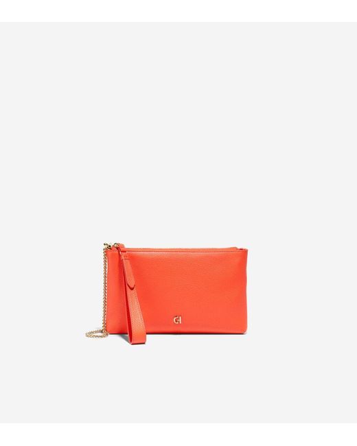 Cole Haan Red Essential Pouch