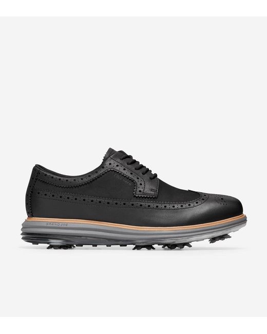 Cole Haan Black Men's Øriginalgrand Tour Golf Shoe for men