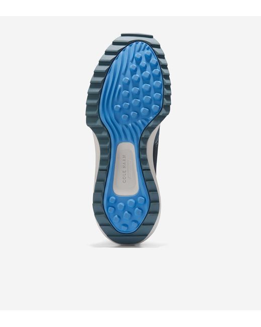 Cole Haan Blue Men's Grandprø Water-resistant Ashland Golf Sneakers for men