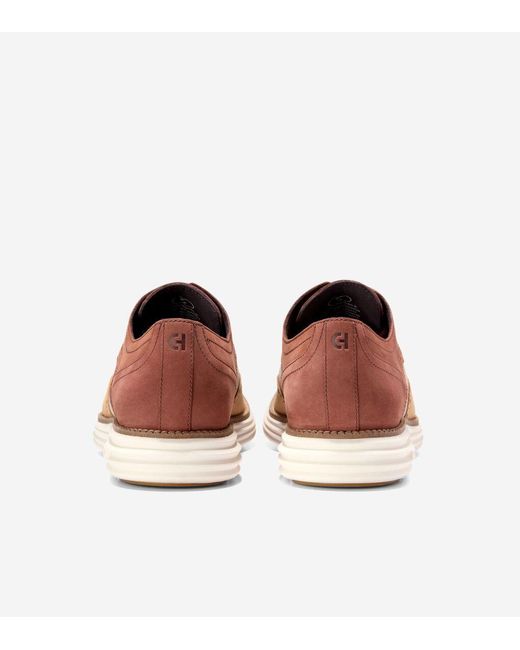 Cole Haan Brown Men's Øriginalgrand Remastered Wingtip Oxfords for men