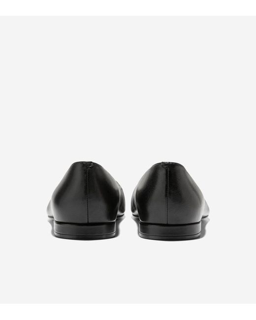 Cole Haan Black Women's Skylar Ballet Flats
