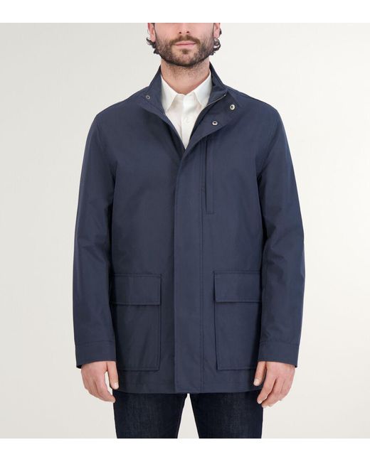 Cole Haan Blue Men's Water-resistant Jacket for men