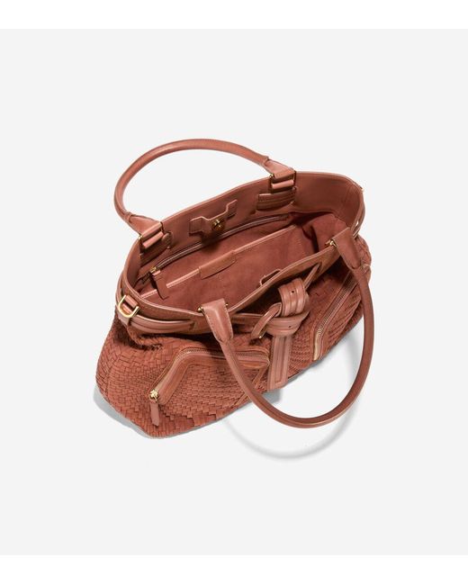 Cole Haan Chance Tote Bag in Brown | Lyst