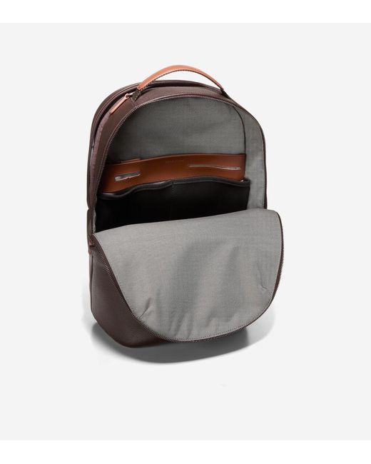 Cole Haan Brown Triboro Backpack for men