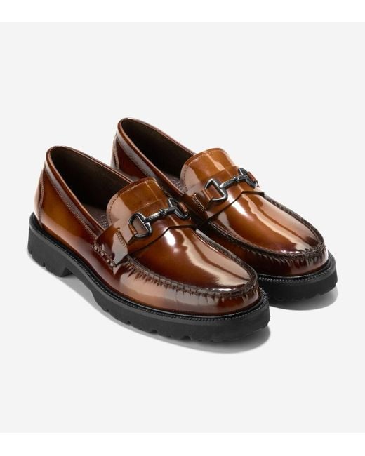 Cole Haan Brown Men's American Classics Bit Loafers for men