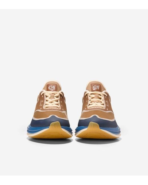 Cole Haan Blue Men's Øriginalgrand Quadstar Running Sneakers for men