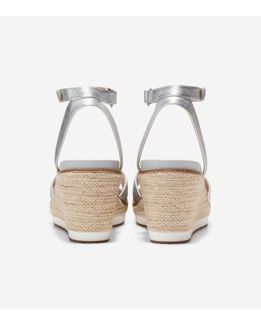 Cloudfeel espadrille wedge sandal cole online haan