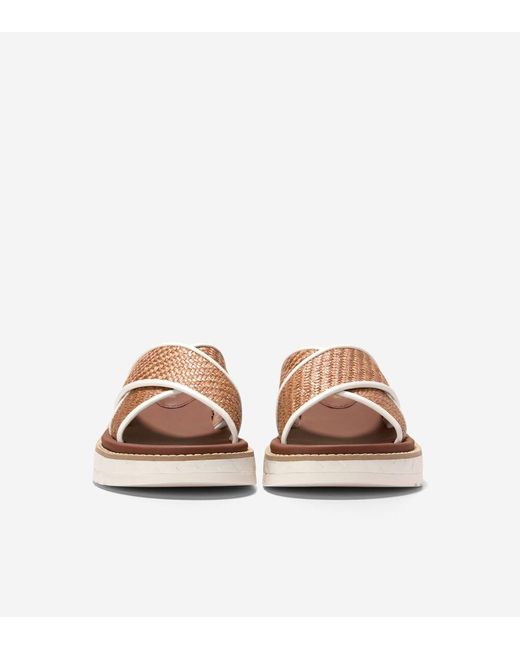 Cole Haan White Women's Grandprø Daylin Slides
