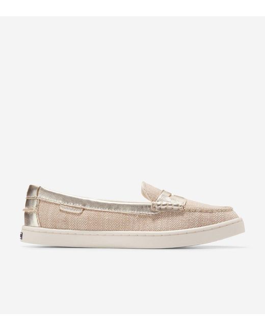 Cole Haan Natural Women's Nantucket Penny Loafers