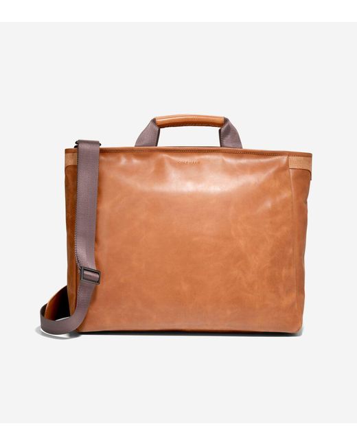 Cole Haan Brown American Classics Tote for men
