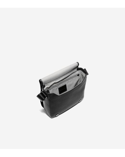 Cole Haan Black Triboro Small Messenger for men