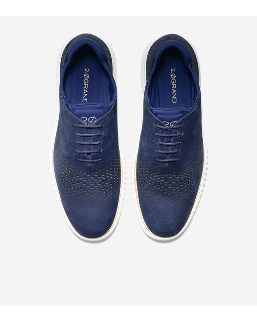 Lined Laser Wingtip Oxford 