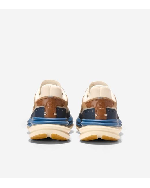 Cole Haan Blue Men's Øriginalgrand Quadstar Running Sneakers for men