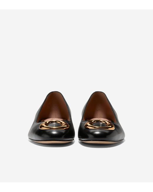 Cole Haan Black Women's Skylar Ballet Flats