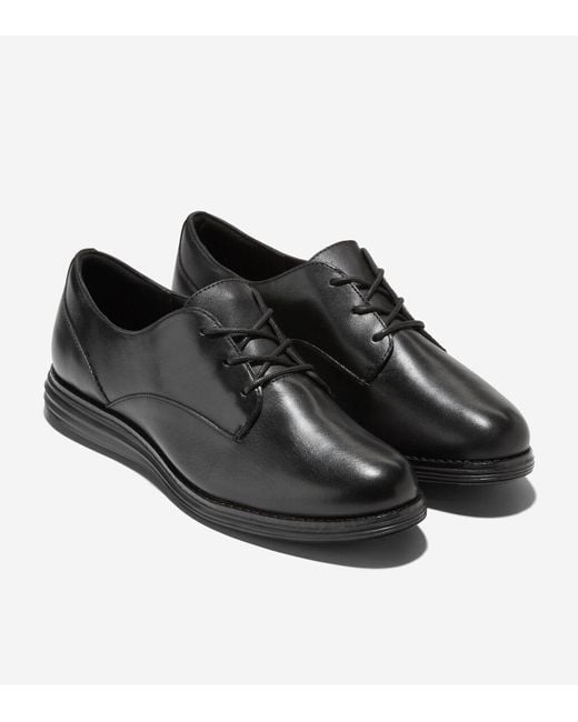 Cole Haan Black Women's Øriginalgrand Plain Oxfords