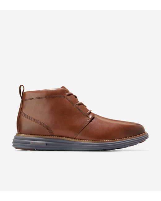 Cole Haan Men s Originalgrand Remastered Waterproof Chukka Boots in Brown for Men Lyst