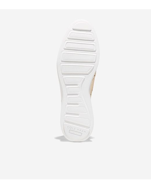 Cole Haan White Women's Øriginalgrand Wingtip Oxfords