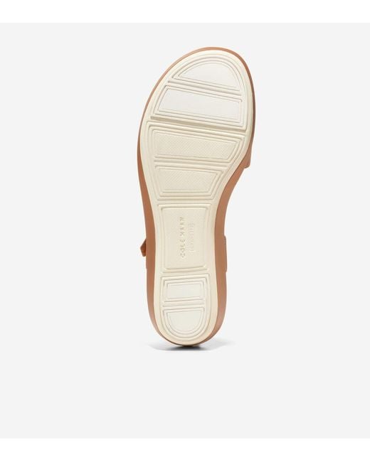 Cole Haan Brown Women's Øriginalgrand Peyton Flatform Sandals