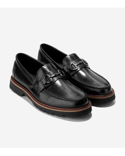 Cole Haan Black Men's American Classics Bit Loafers for men
