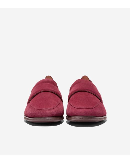 Cole Haan Red Women's Trinnie Soft Loafers
