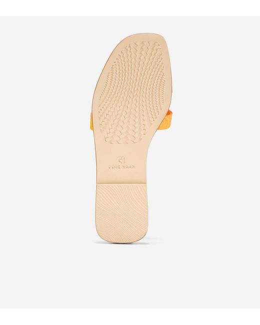 Cole Haan Orange Women's Chrisee Slide Sandals