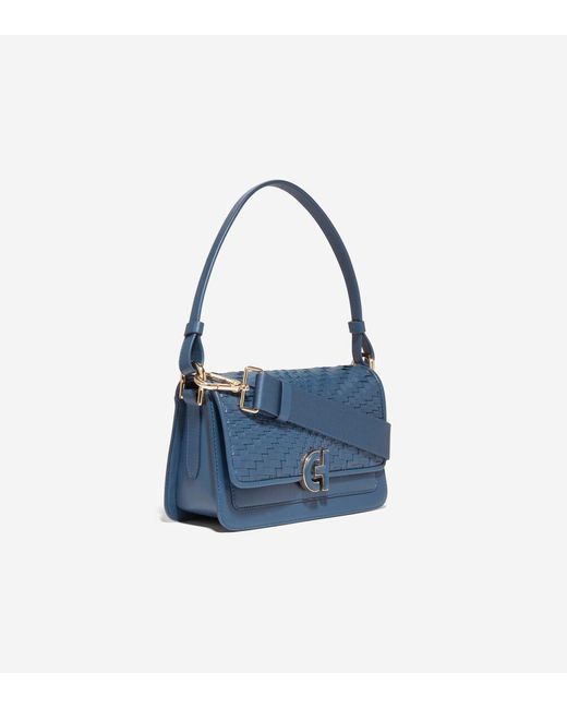 Cole Haan Blue Mini Shoulder Bag