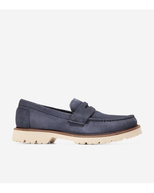 Cole Haan Denim Men's American Classics Penny Loafer in Blue for Men | Lyst