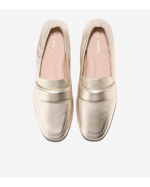 Cole Haan White Women's Trinnie Soft Loafers