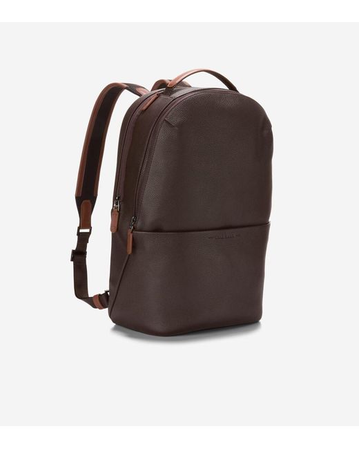 Cole Haan Brown Triboro Backpack for men