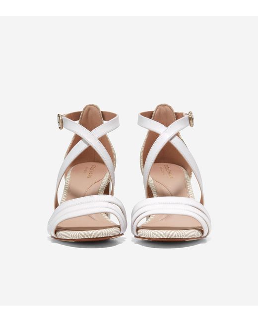 cole haan sandals white