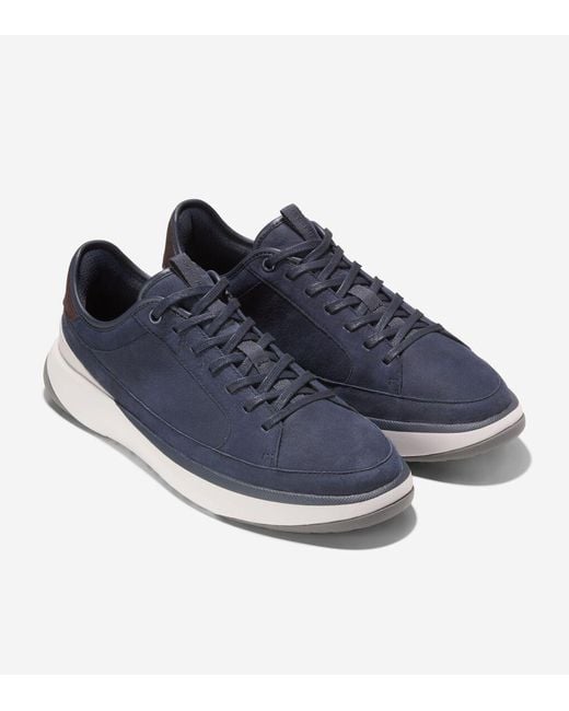 Cole Haan Blue Men's Grandprø All-day Court Sneakers for men
