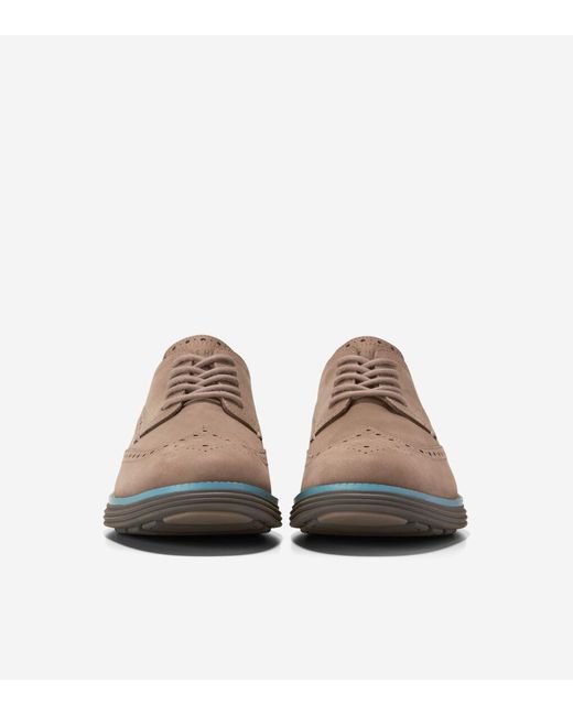 Cole Haan Brown Men's Øriginalgrand Remastered Wingtip Oxfords for men