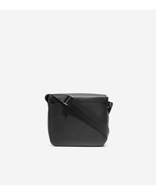 Cole Haan Black Triboro Small Messenger for men