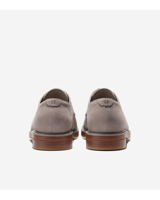 Cole Haan Gray Men's Judson Grand Plain Toe Oxfords for men