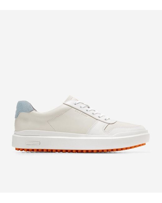 Cole Haan Women's Grandprø Am Golf Sneaker in White Lyst