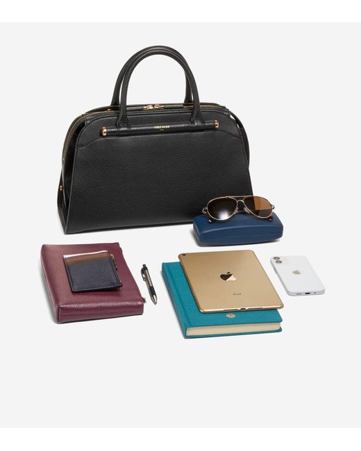 Cole Haan Black Women's Catherine Medium Satchel