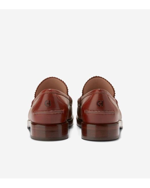 Cole Haan Red Women's Christyn Penny Loafers