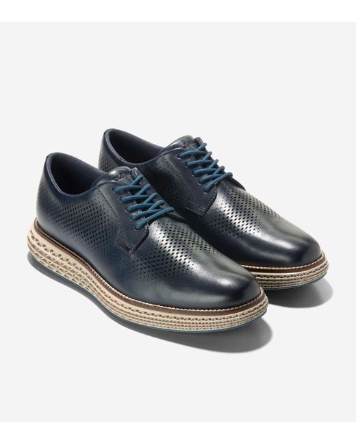 Cole Haan Blue Men's Øriginalgrand 2.0 Oxfords for men