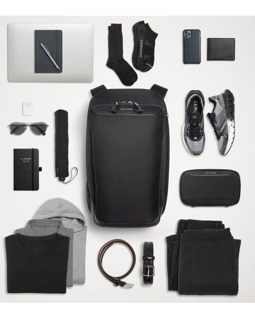 Cole Haan Black 72-hour Backpack for men