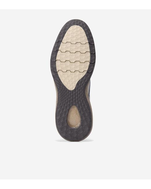 Cole Haan Gray Men's Øriginalgrand Energyweave Perforated Plain Toe Oxfords for men