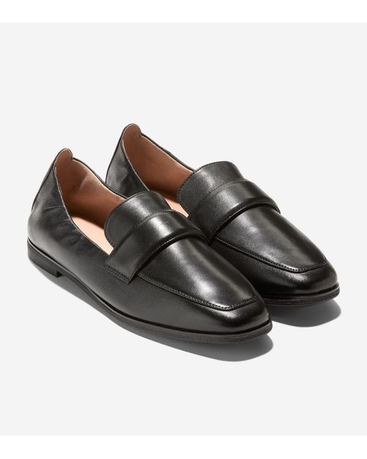 Cole Haan Black Women's Trinnie Soft Loafers