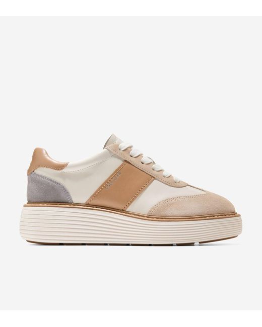 Cole Haan Natural Women's Øriginalgrand Max Platform Sneakers