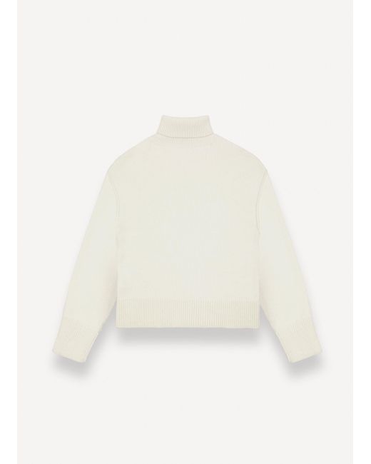 Pull À Col Roulé Ample, Couleur, Taille Colmar en coloris White