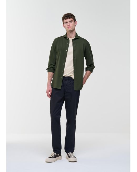 Camicia Stretch di Colmar in Green da Uomo