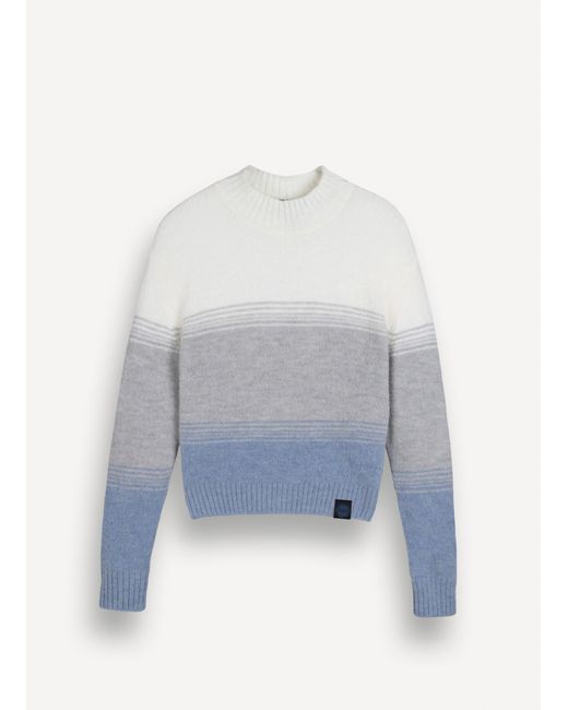 Pullover Sfumato, Colore Smoked Vanilla, Taglia di Colmar in Blue