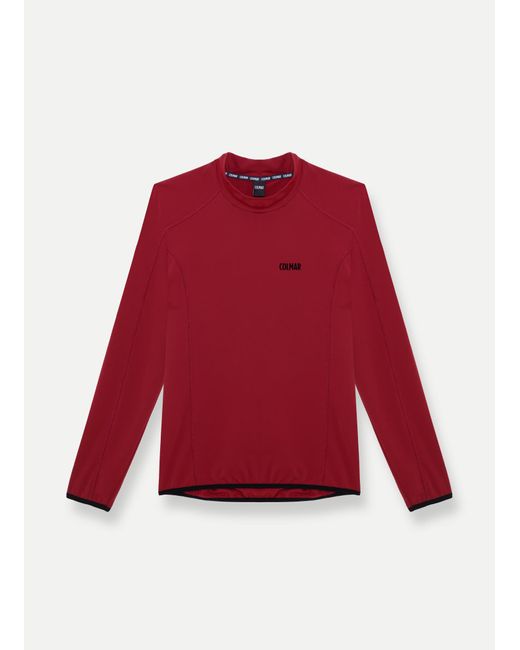 Maille Technique De Ski Avec Col Montant, Couleur: Garnet, Taille Colmar en coloris Red