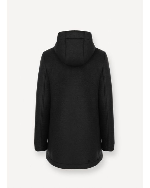 Cappotto Con Cappuccio, Colore, Taglia di Colmar in Black